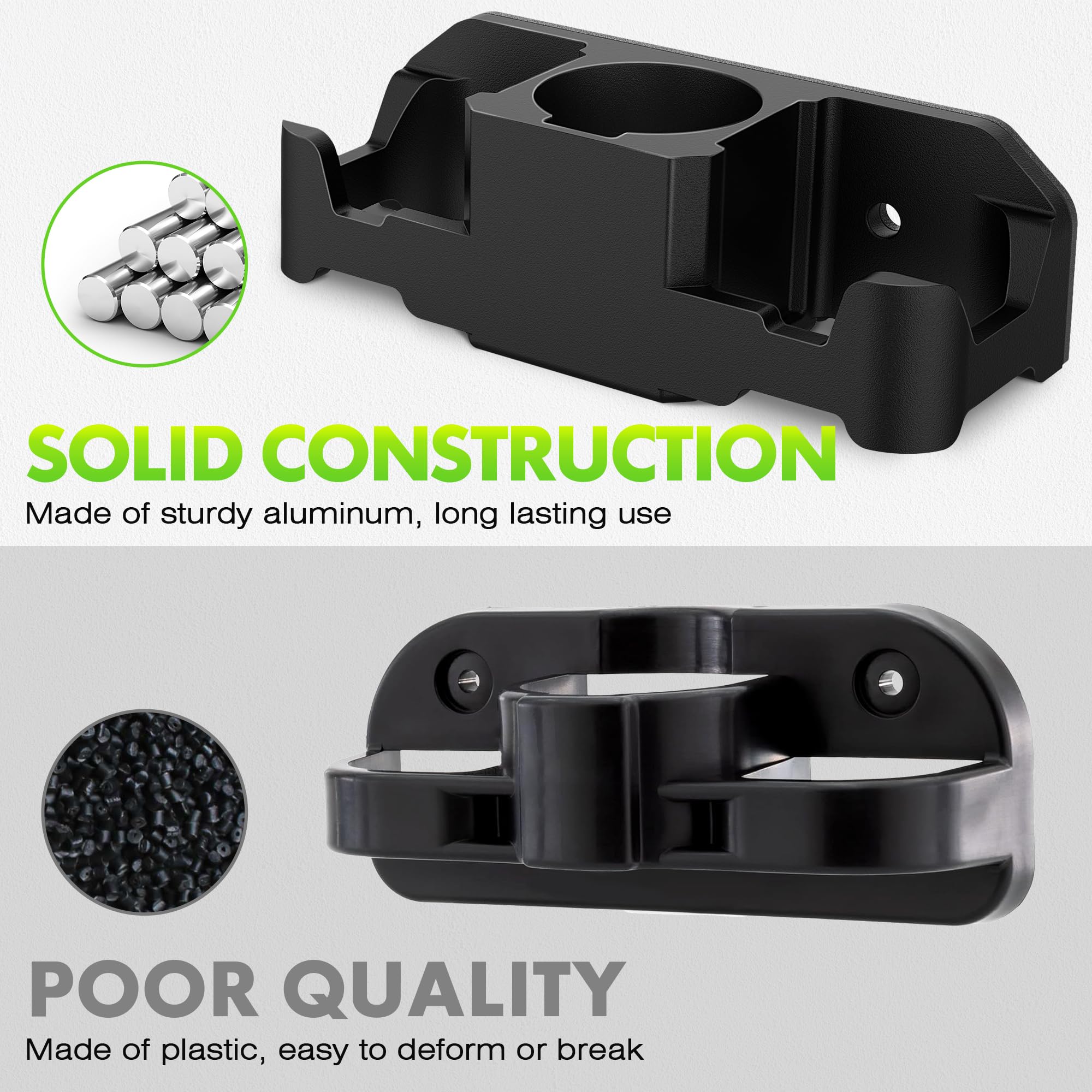 WOLFWILL 7-way plug hanging in holder for cleaner, easier hookups