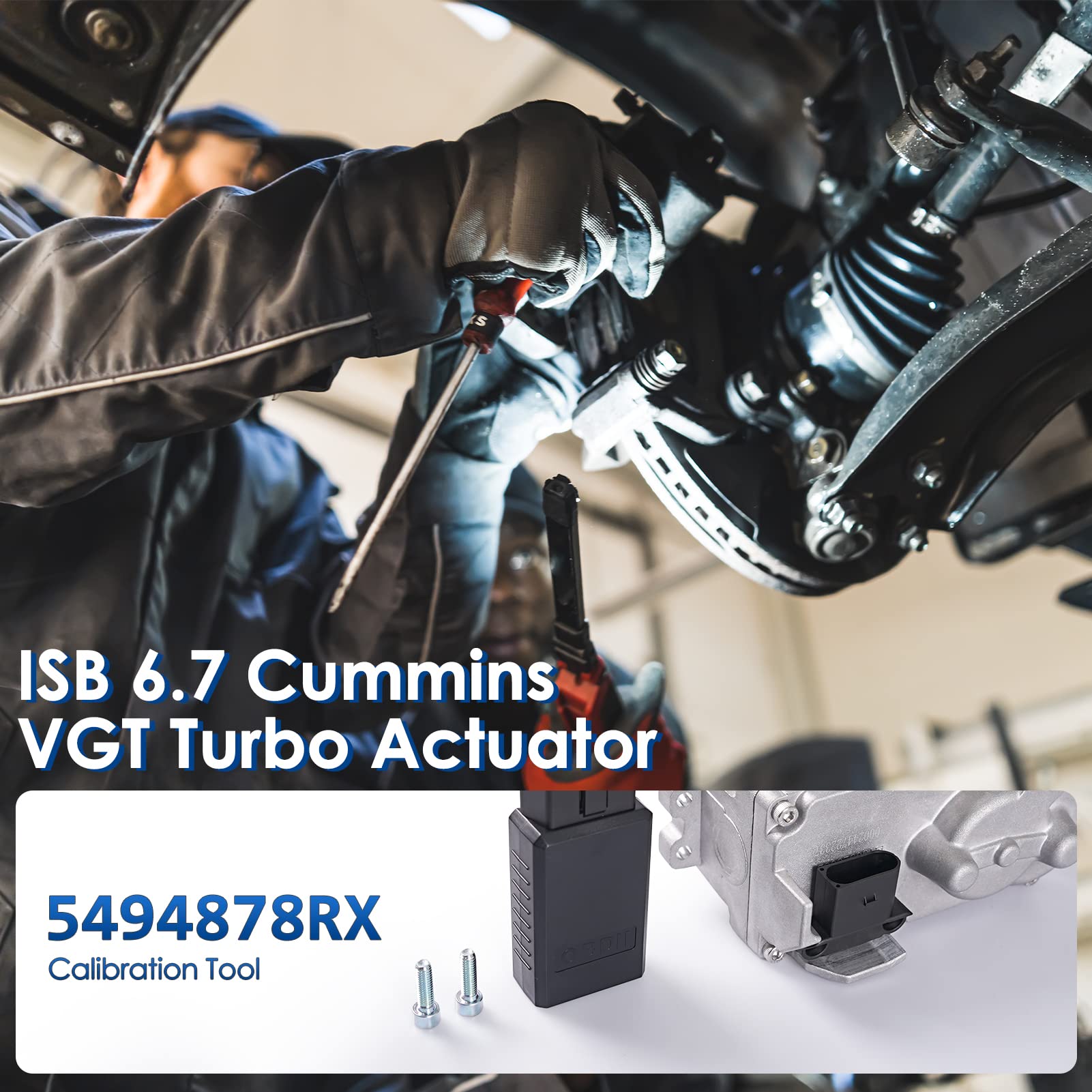 WOLLAHS actuator linkage detail highlighting solid attachment and reliability benefit