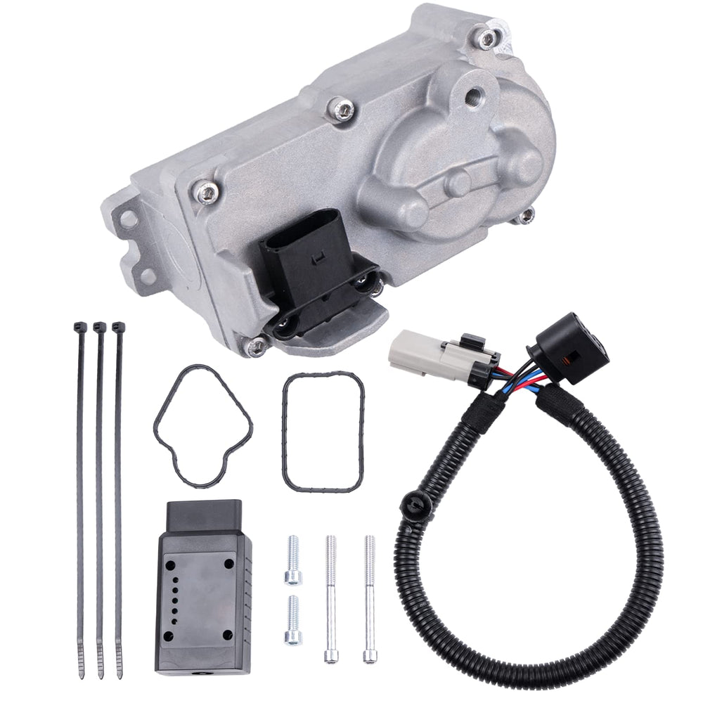 WOLLAHS actuator shown near a Dodge Ram truck illustrating real-world application benefit
