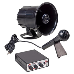 Wolo 345 front panel showing controls and speaker, highlights user-friendly layout