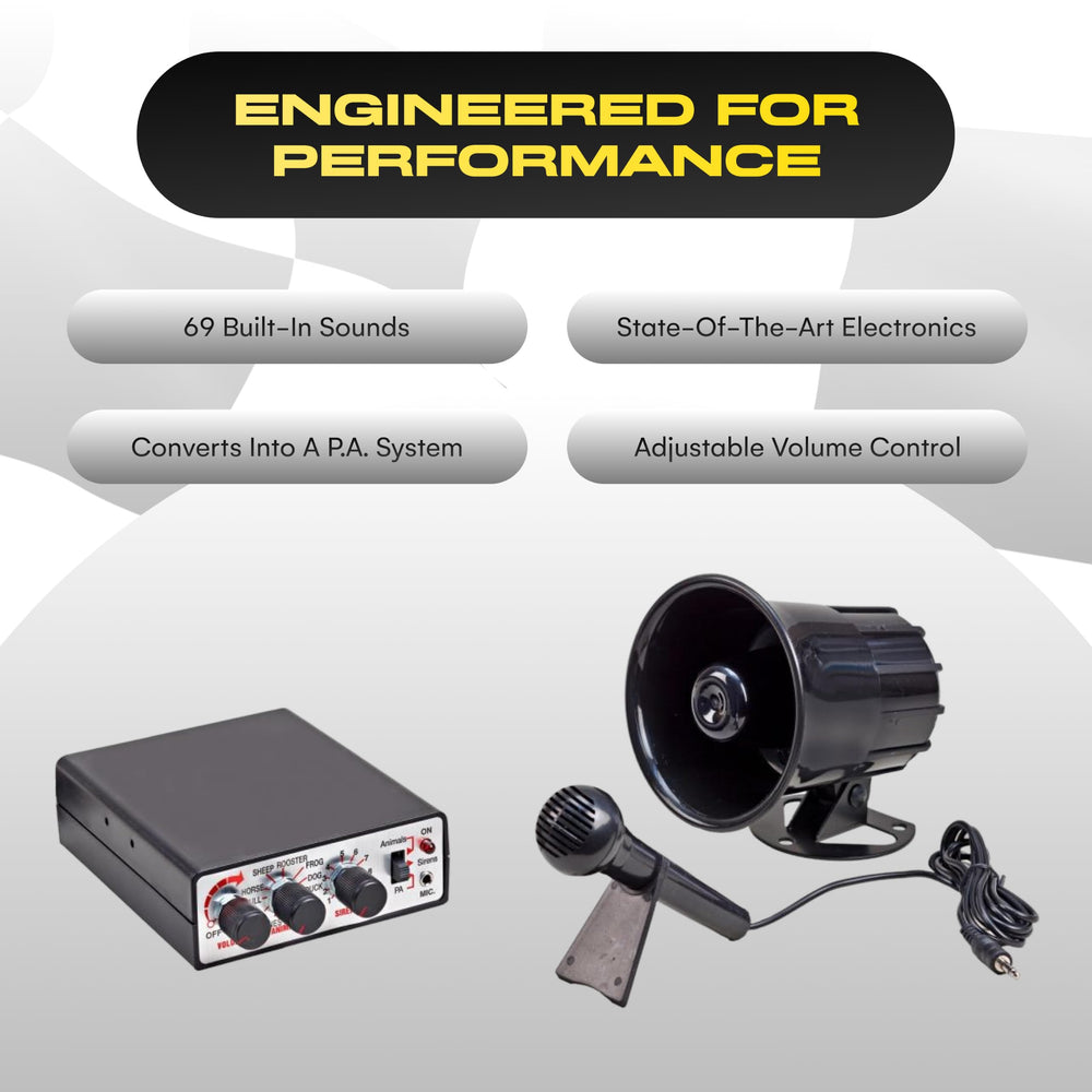 Wolo 345 side mounting bracket and screws, demonstrates secure installation benefit
