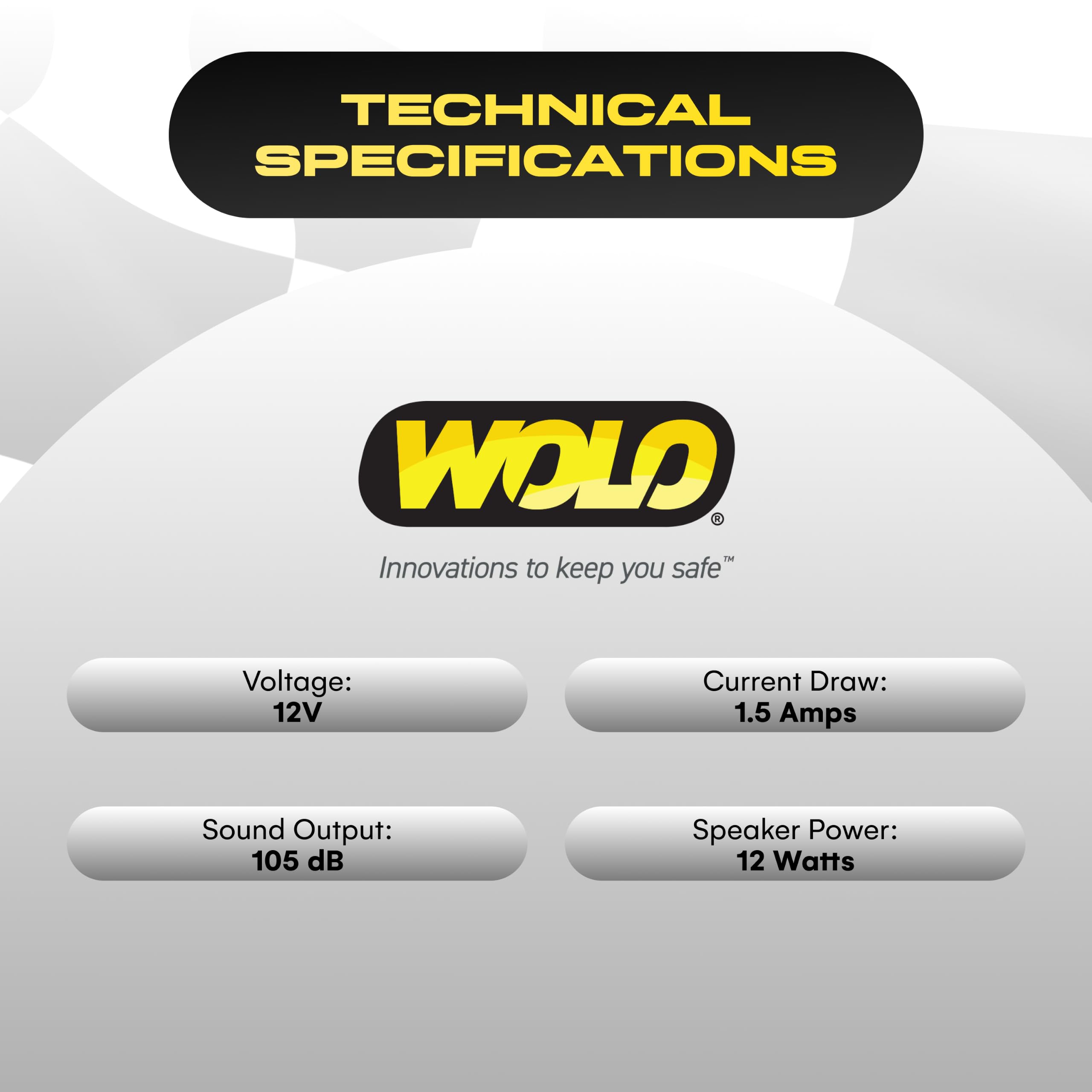 Wolo 345 held in hand for scale, communicates compact portable size benefit