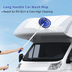 Wontolf assembled 62-inch handle demonstrating extended reach