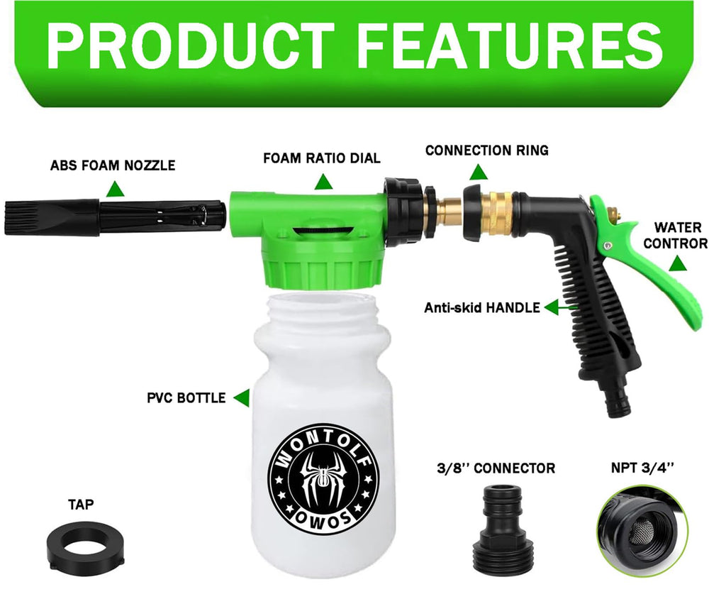 Wontolf hose connection detail ensuring secure leak-free water flow