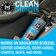 wontolf wheel cleaner foam action lifting brake dust for safer cleaning