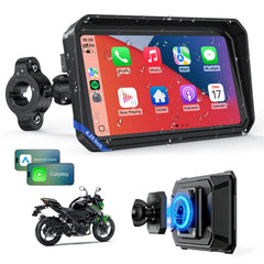 WonVon front display showing maps and clear icons for quick navigation