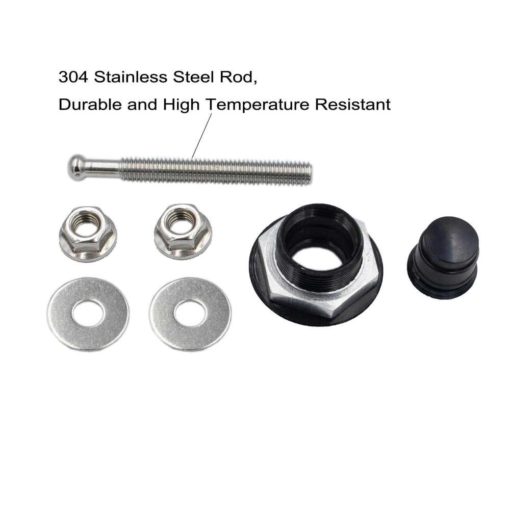 Woopeey close-up of 304 stainless rod showing corrosion resistance benefit