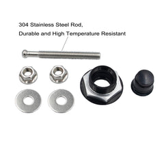 Woopeey close-up of 304 stainless rod showing corrosion resistance benefit