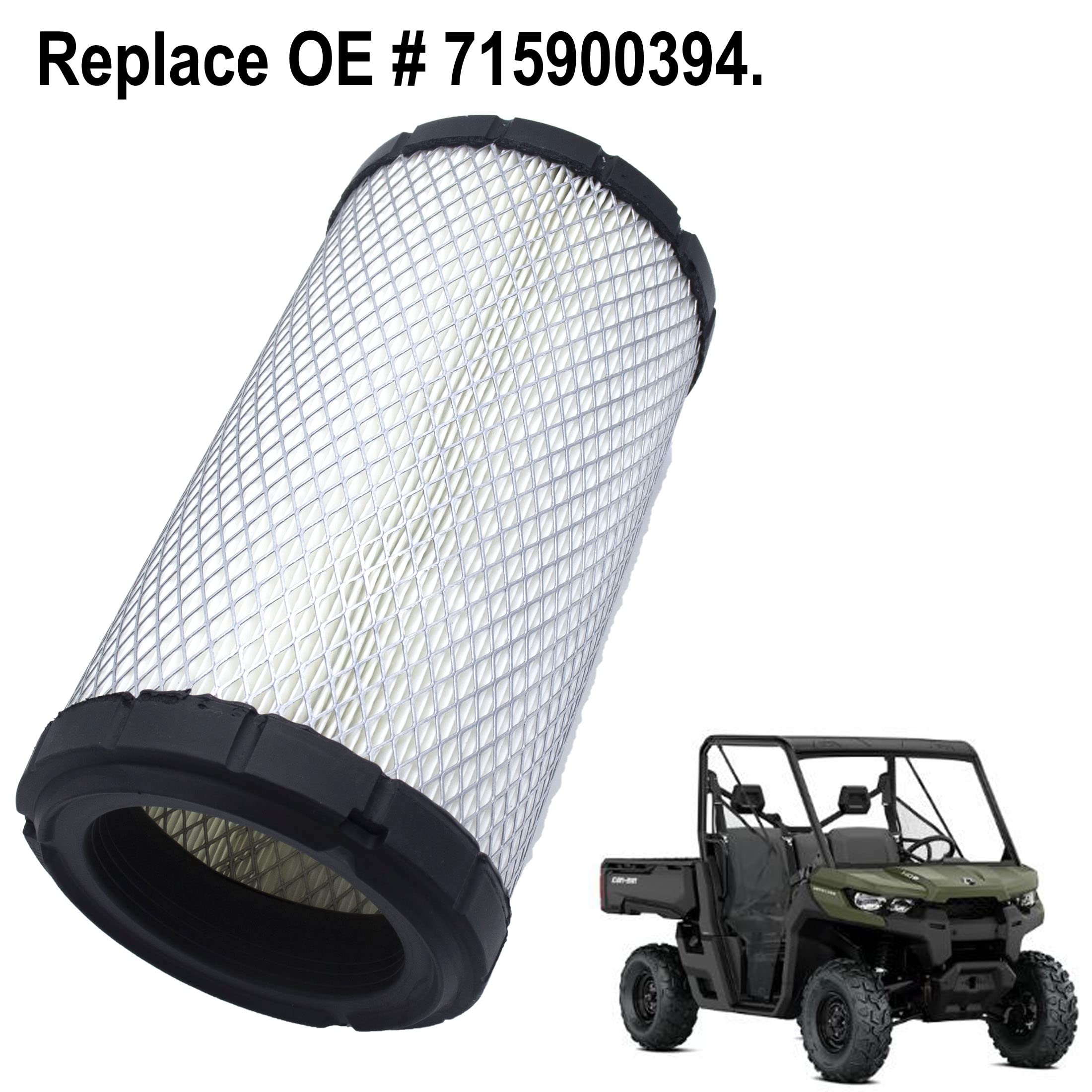 Woopeey installed inside Can-Am airbox, improves engine protection benefit