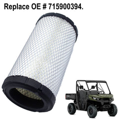 Woopeey installed inside Can-Am airbox, improves engine protection benefit