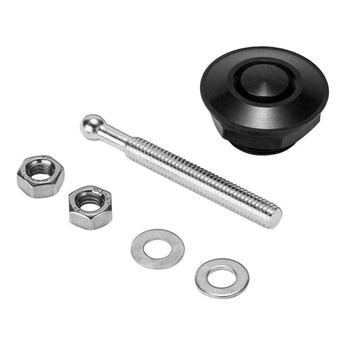 Woopeey license plate lock clip detail highlighting durable construction