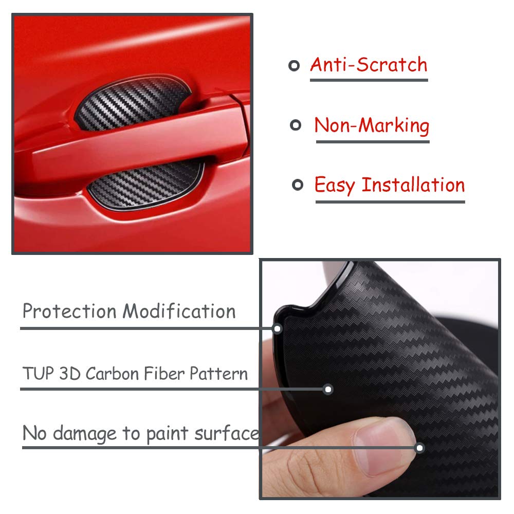 WORCAS silicone carbon-fiber texture close-up highlights durability