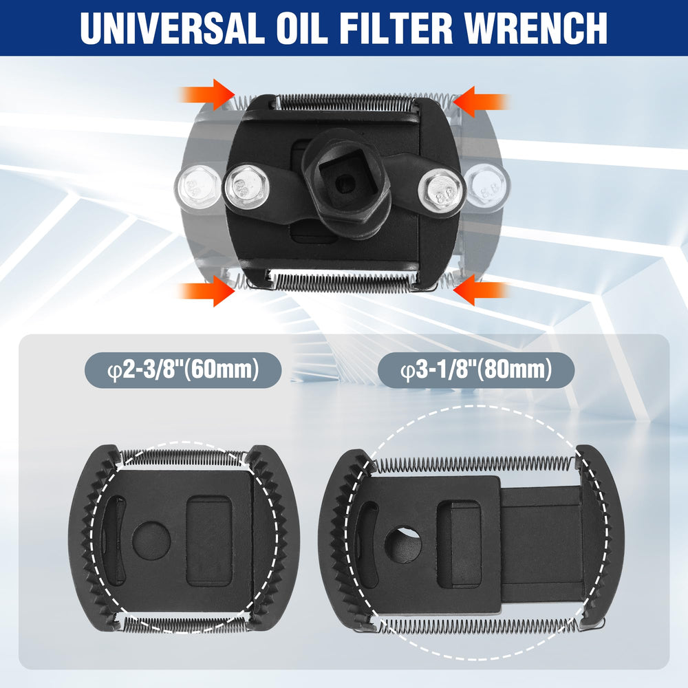 WORKPRO close-up of multi-tooth grip delivering non-slip contact on filters