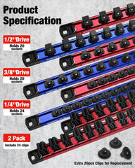 WORKPRO close-up of ABS clip detail highlighting durable grip and secure retention