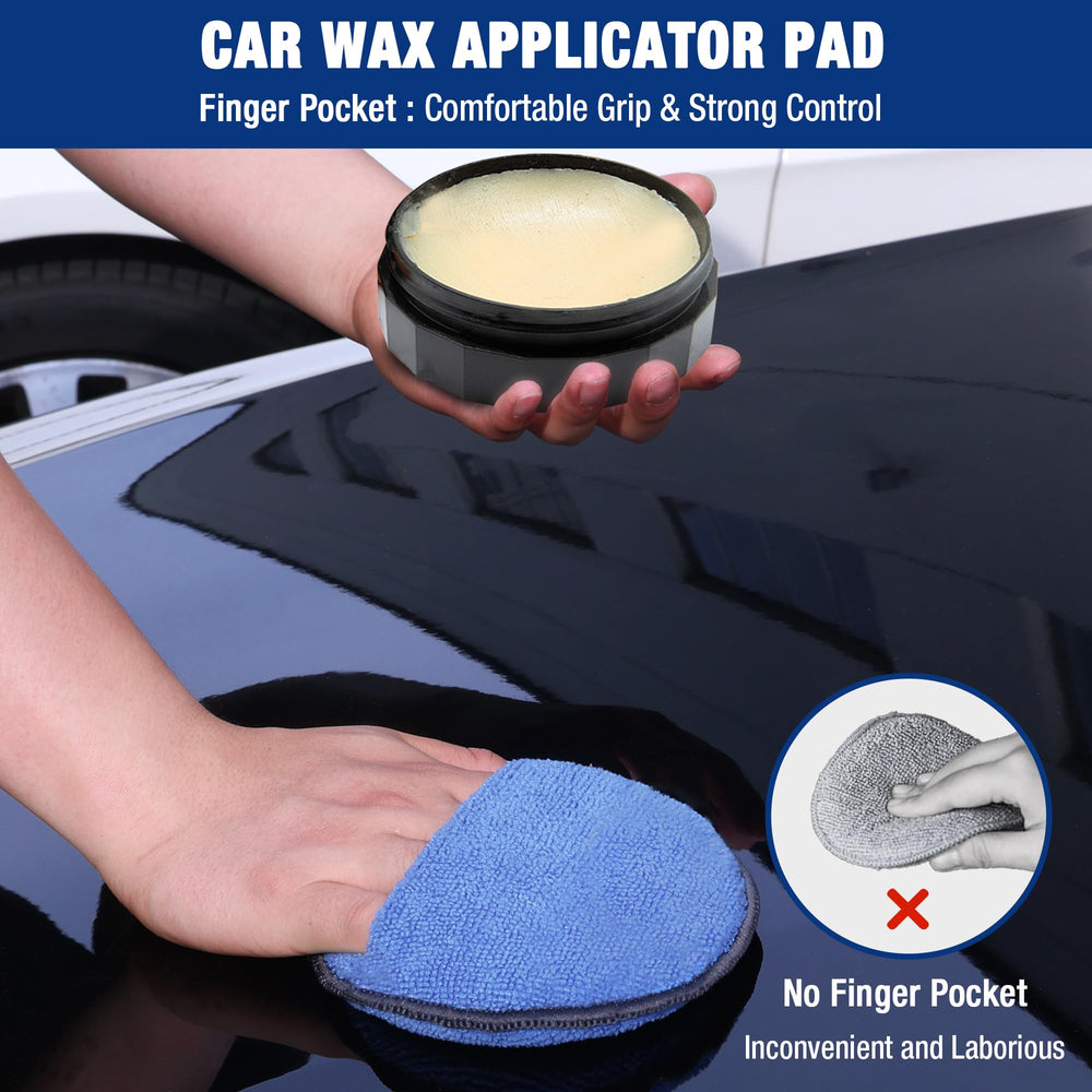 WORKPRO finger pocket close-up demonstrating secure grip and control
