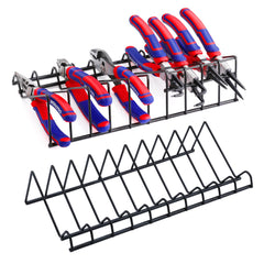 WORKPRO front view of both plier organizer racks showing compact layout and capacity