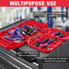 WORKPRO magnetic tray holding screws and bolts to prevent parts loss