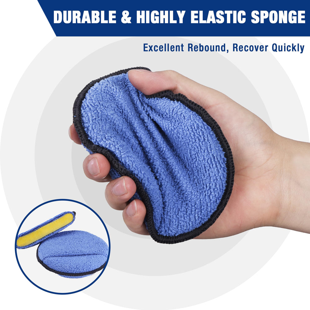 WORKPRO microfiber texture detail highlighting soft, lint-free surface