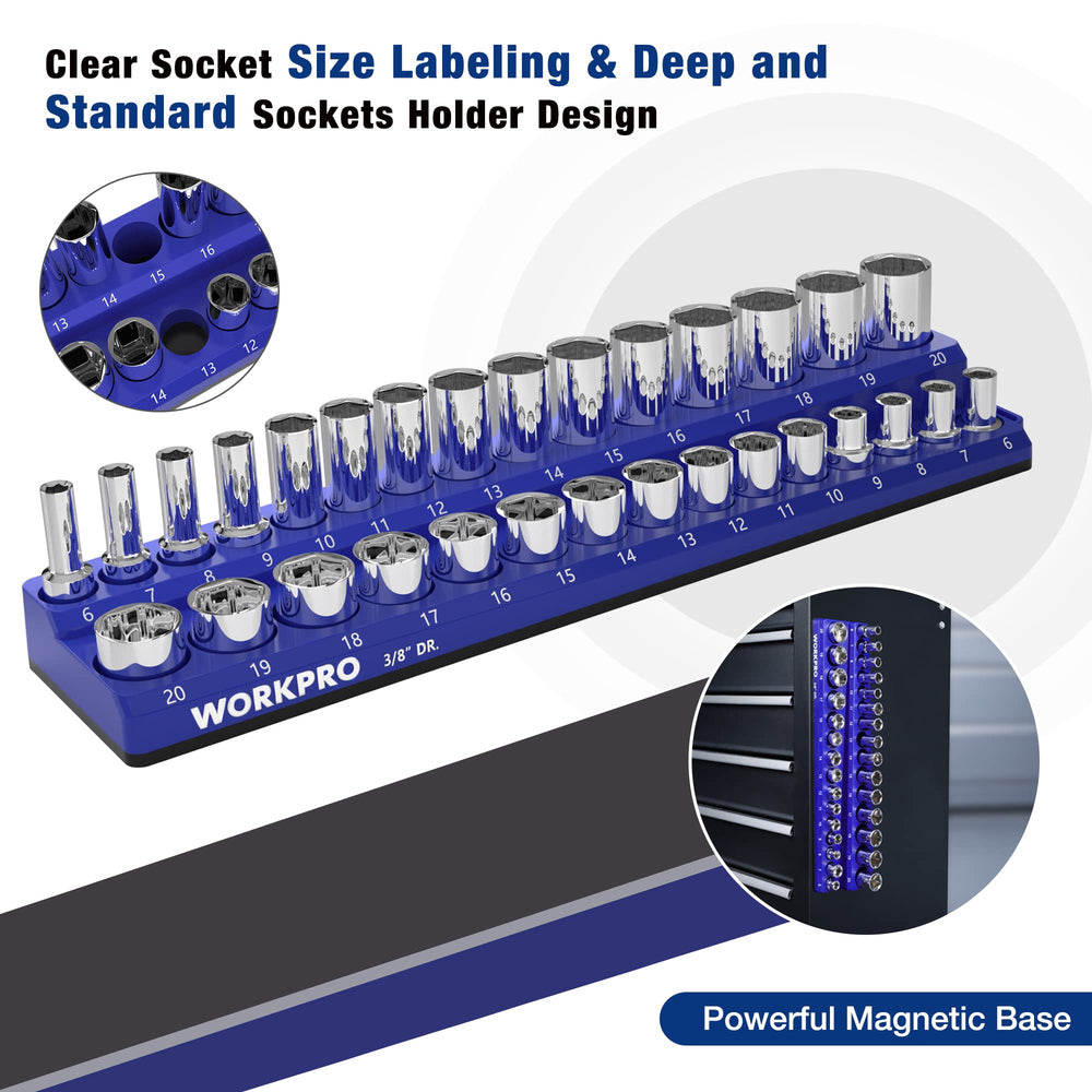 WORKPRO organizer next to ruler showing compact size for space-saving benefit