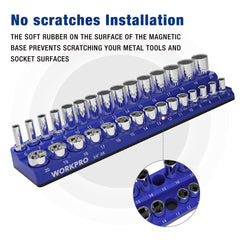 WORKPRO side profile mounted on a toolbox for secure storage and easy access