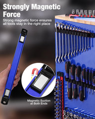 WORKPRO sockets arrayed on rail showing fast identification and efficient workflow