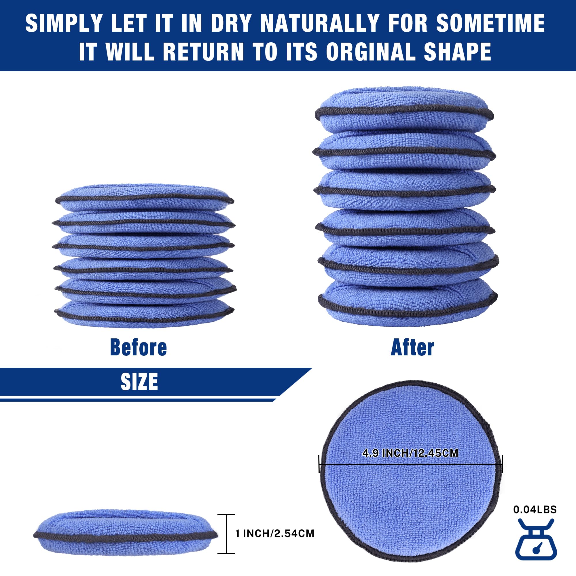 WORKPRO wash and dry showcase quick-drying, machine-washable pads