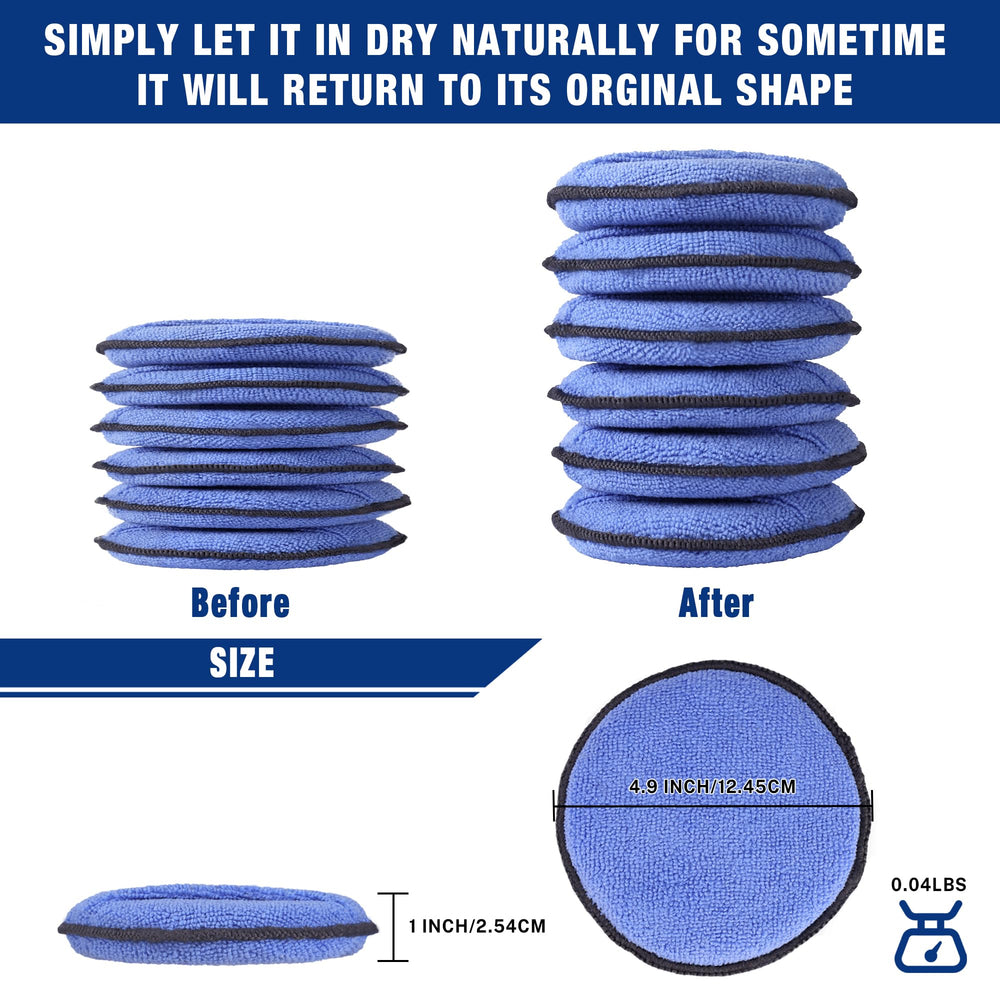 WORKPRO wash and dry showcase quick-drying, machine-washable pads