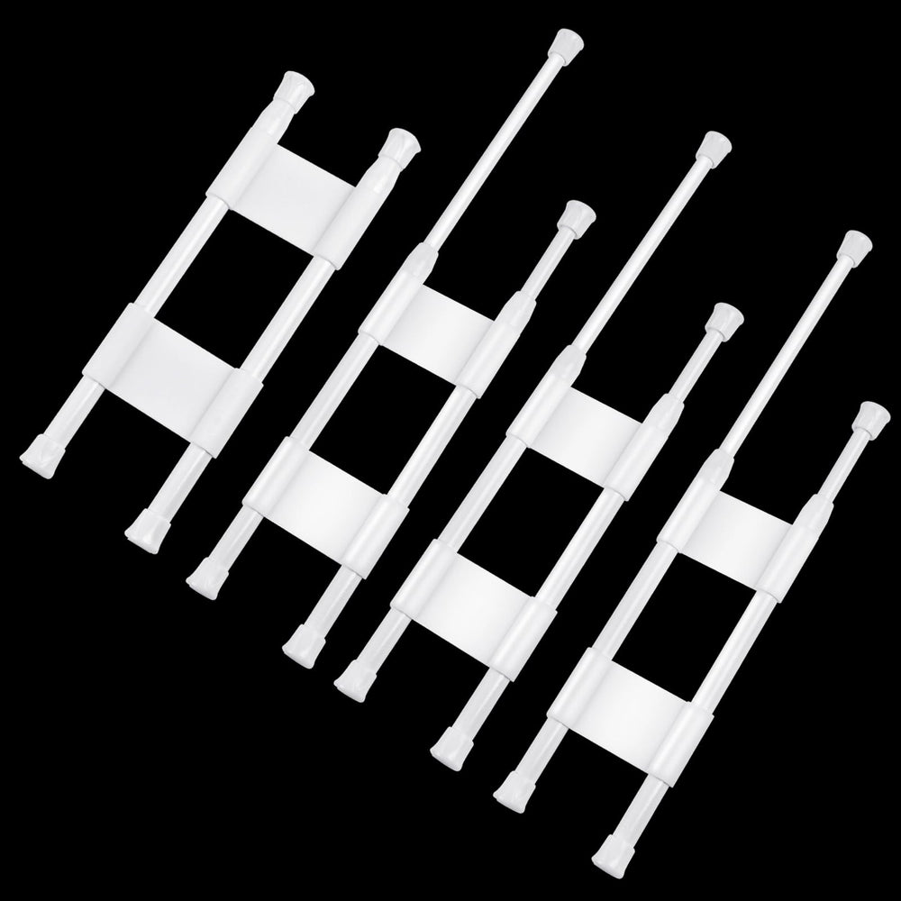 Worldity front view of four packed fridge bars showing neat storage benefit