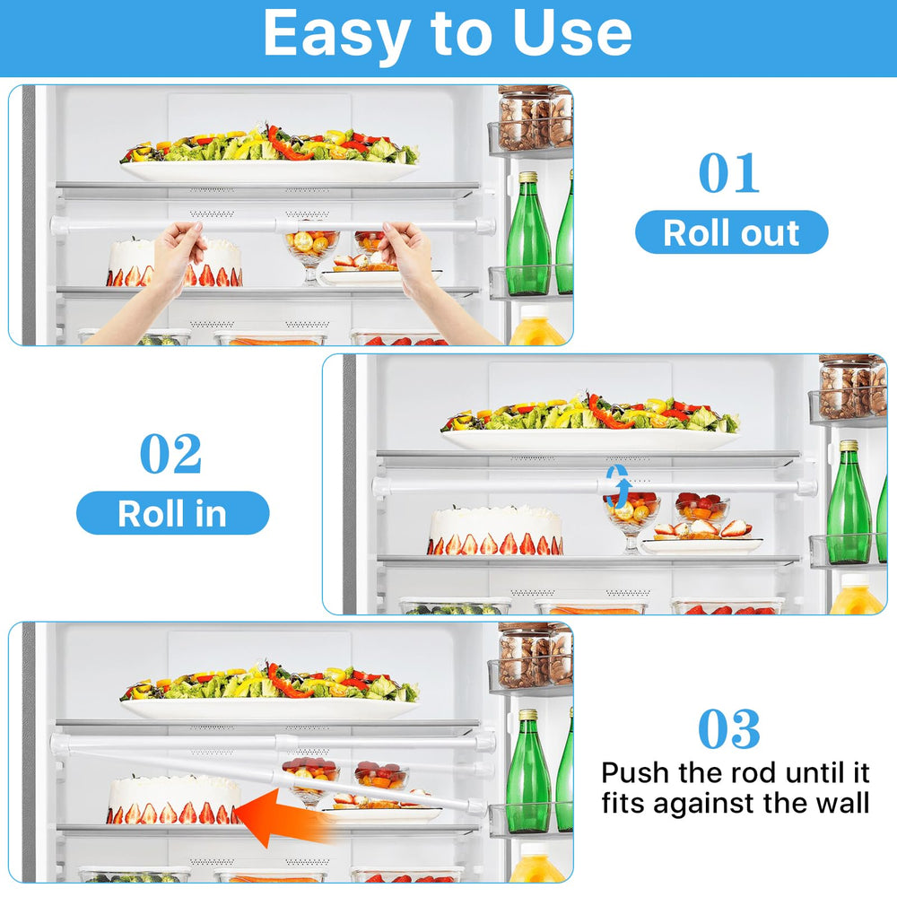 Worldity used in a cabinet creating organized compartments for pantry items