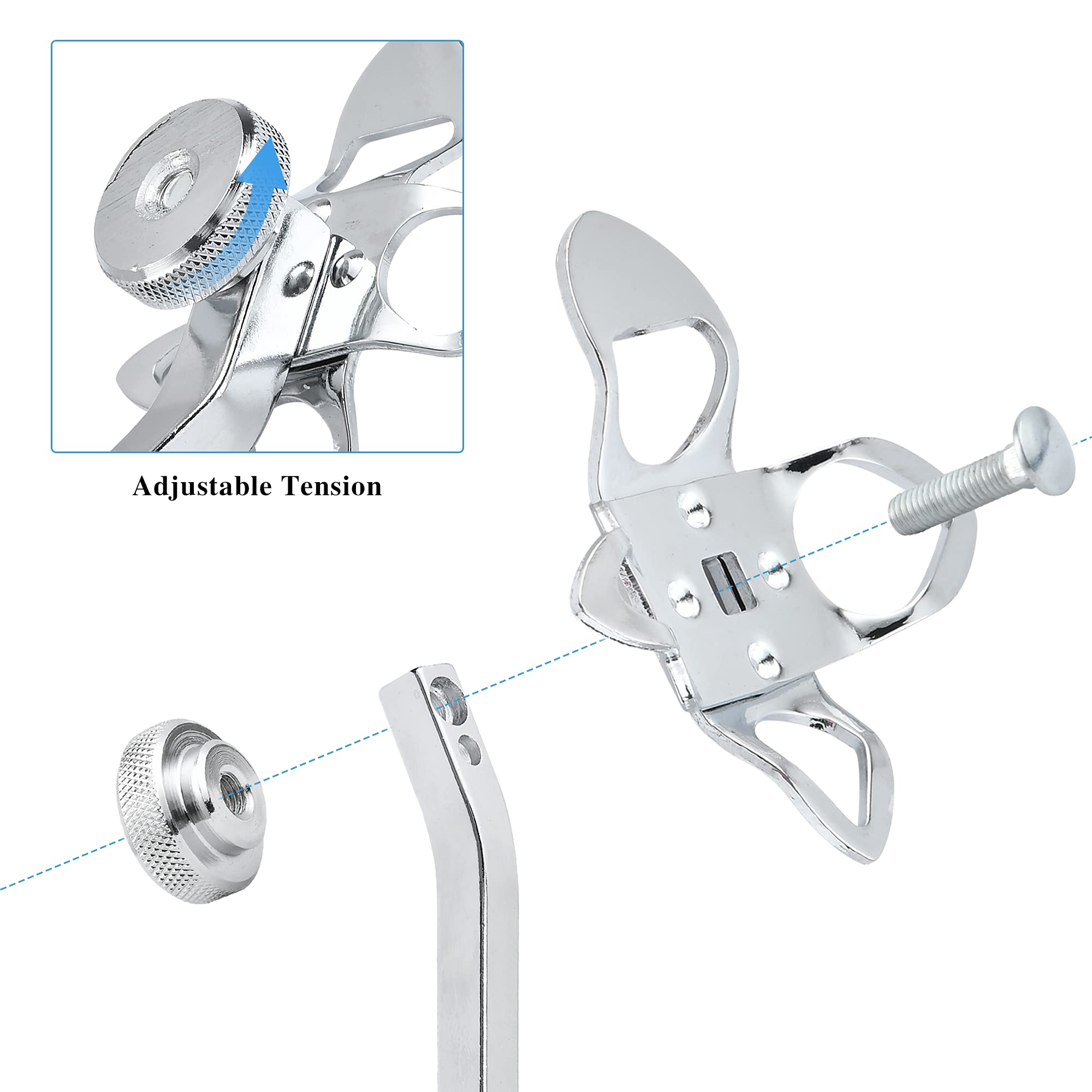 Worldity size comparison scale illustrating tool lengths for correct fit and leverage