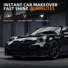 WOWIPER microfiber wipe buffing for immediate mirror-like shine benefit