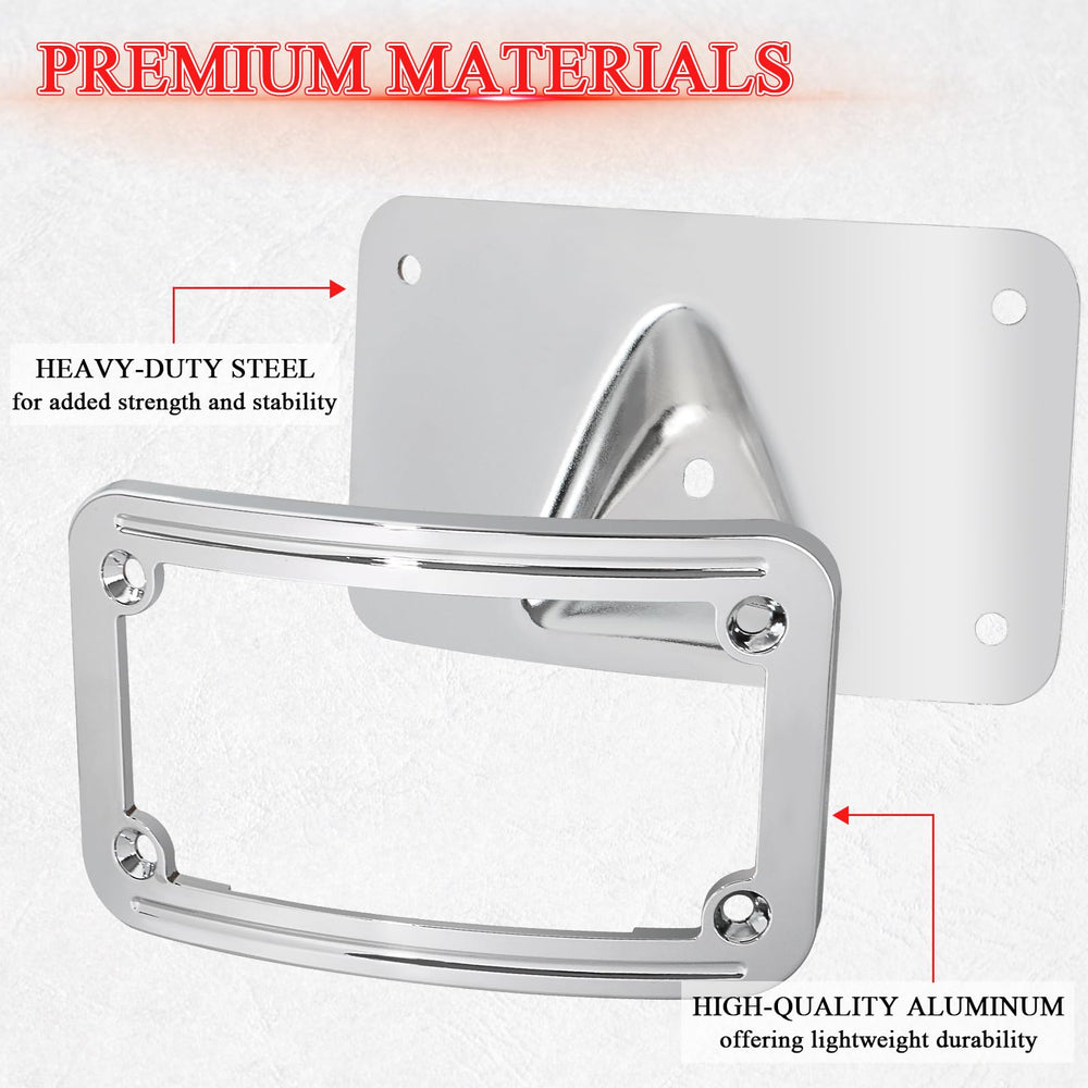 WOWTK steel back plate assembly close-up offering rigid support and secure mounting advantage