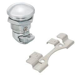 WOWTK chrome latch front view showing clean replacement and improved access