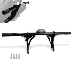 WOWTK front view of highway peg crash bar showing full guard and fit