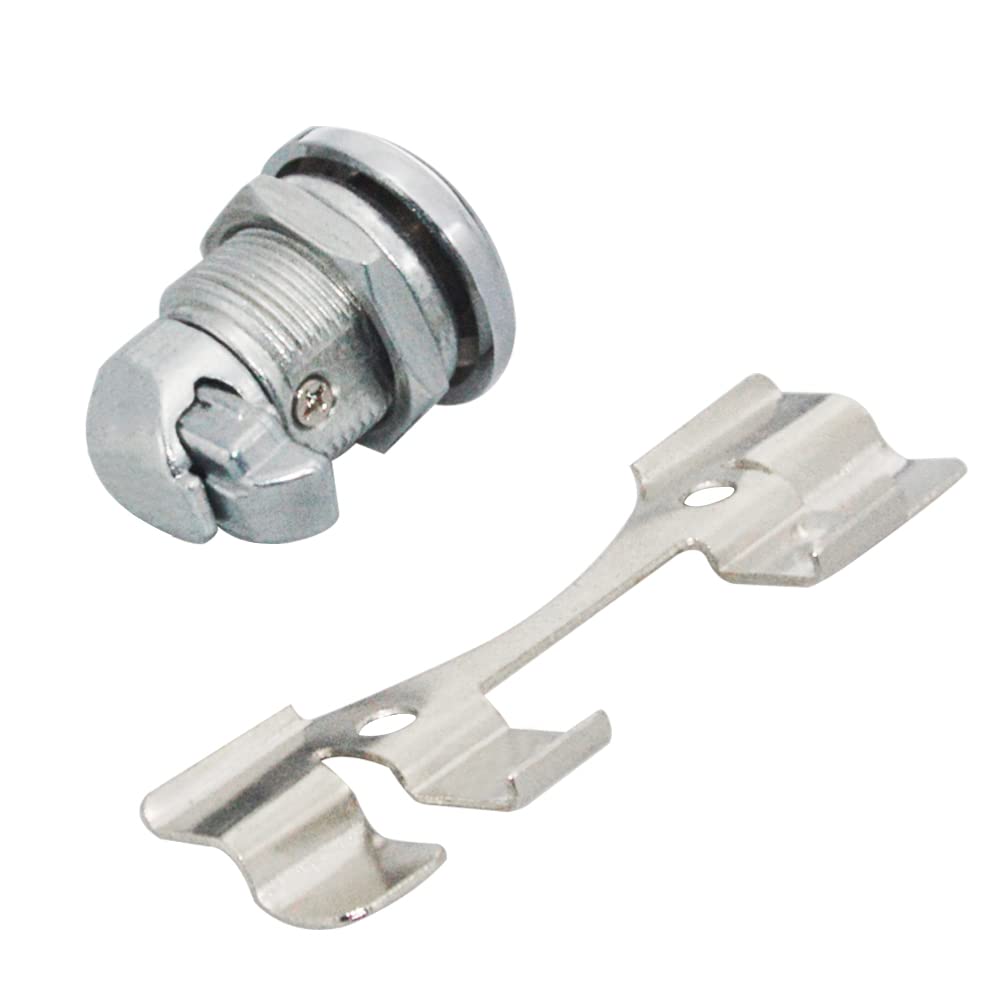 WOWTK latch beside ruler showing compact size and straightforward fitment