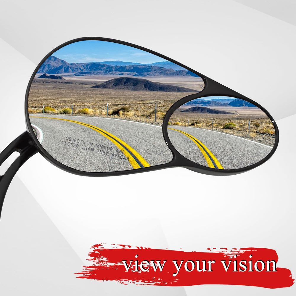 WOWTK side-angle reflecting traffic to demonstrate blind-spot reduction