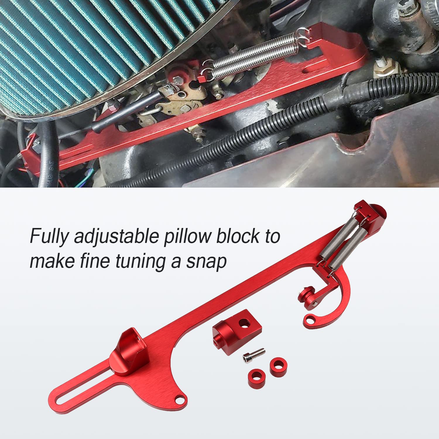 WOWYZL bracket side profile mounted with clear alignment benefit