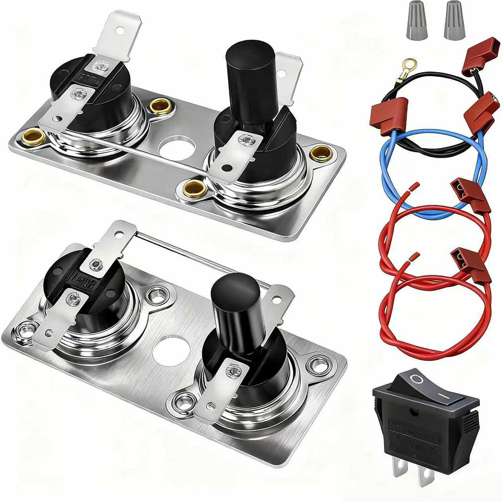 WPL thermostat kit front assembly showing compact design and durable build
