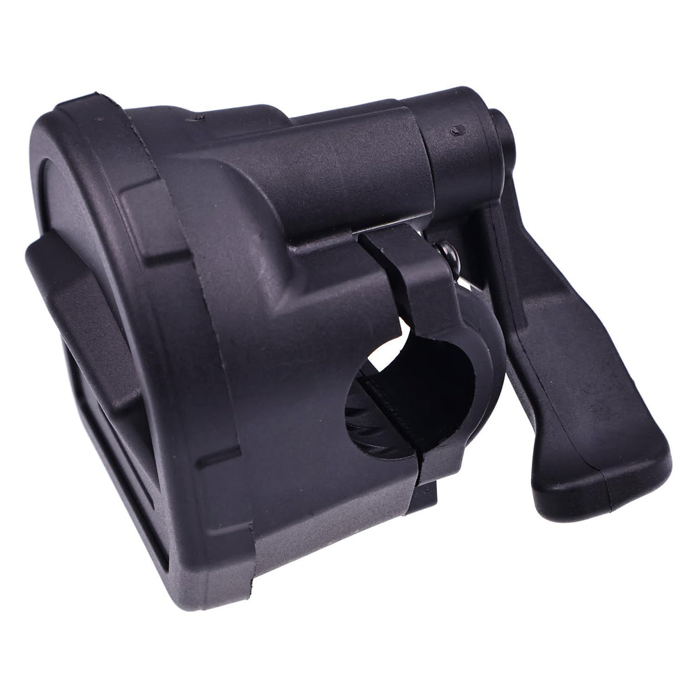 WQSING thumb throttle installed on handlebar demonstrating restored throttle control