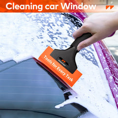 WRAPXPERT close-up of rubber blade texture protecting film and preventing scratches