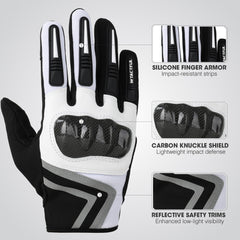 WTACTFUL close-up of carbon fiber knuckle shell for impact protection