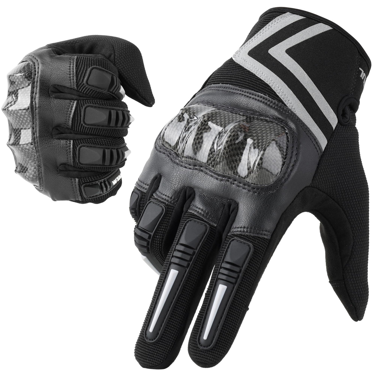 WTACTFUL front view showing glove fit and breathable fabric benefit
