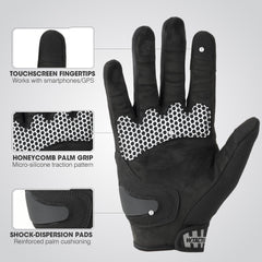 WTACTFUL palm detail with silicone grip providing secure throttle control