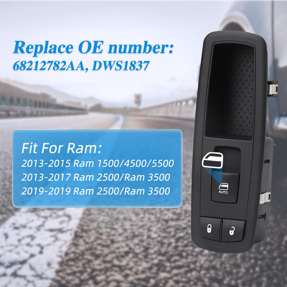 wuangki installed in Ram door panel restoring passenger window control