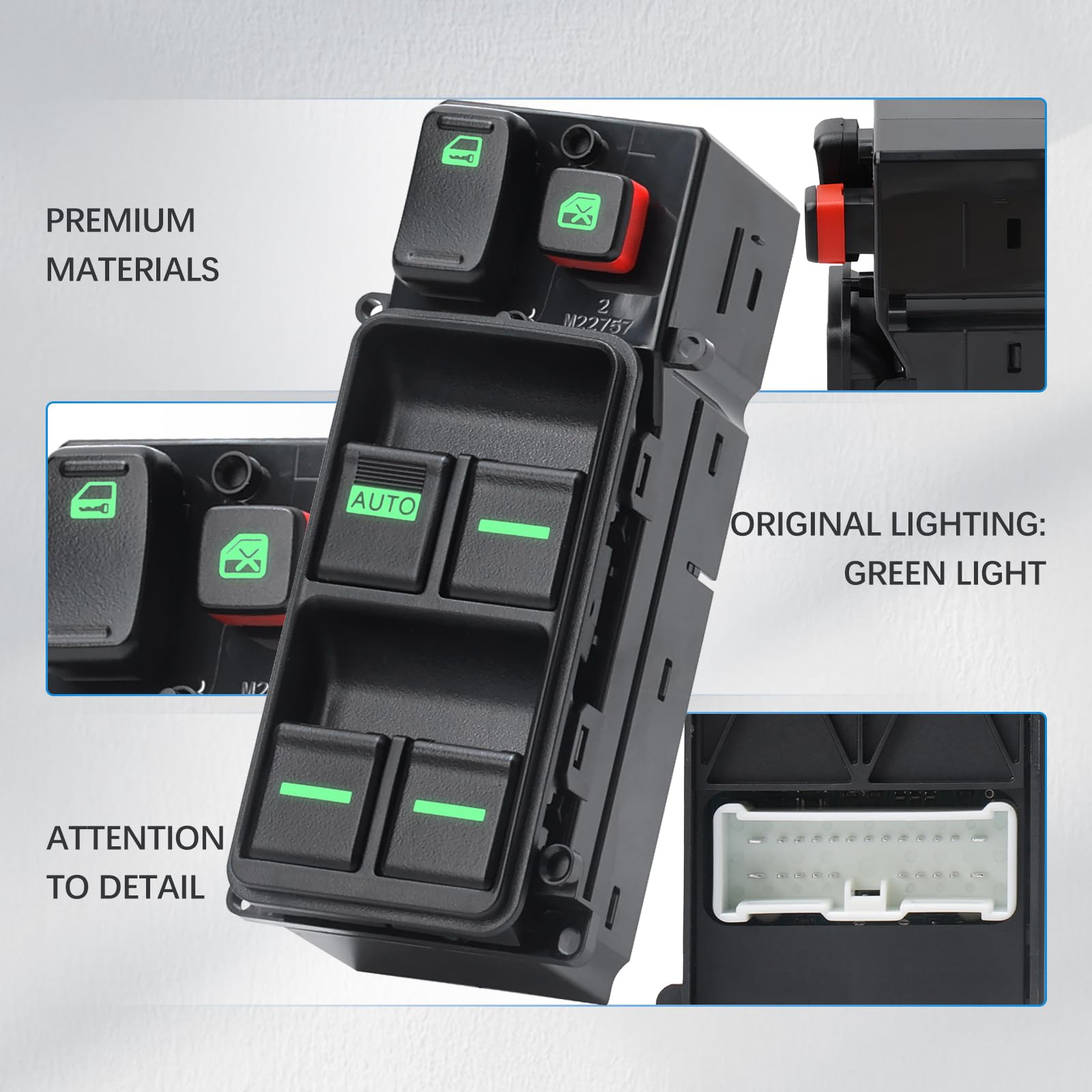 wuangki side profile and buttons for ergonomic control benefit