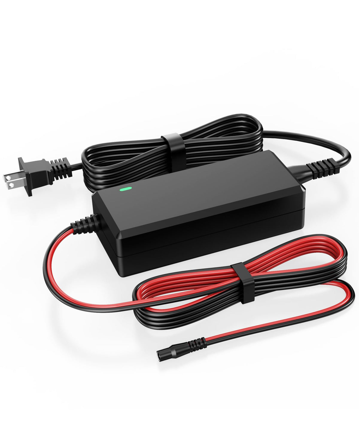 WUKUR charger front view showing compact design and fast recharge benefit