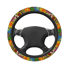 Wyayazh cover installed on steering wheel showing improved control benefit