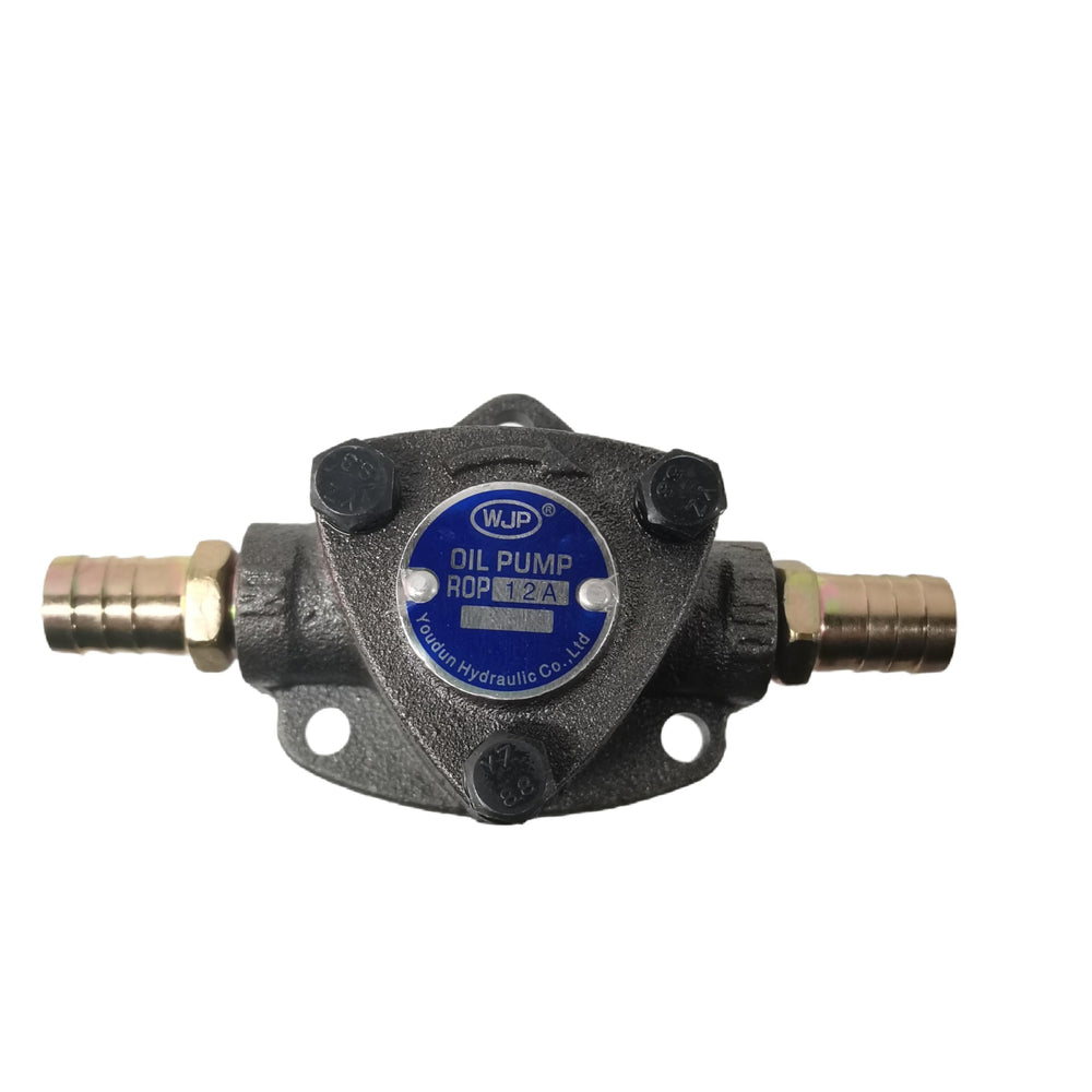 WZHLCX pump housing close-up showing 8mm shaft and ergonomic handle advantage