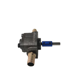 WZHLCX pump attached to electric drill demonstrating fast oil transfer