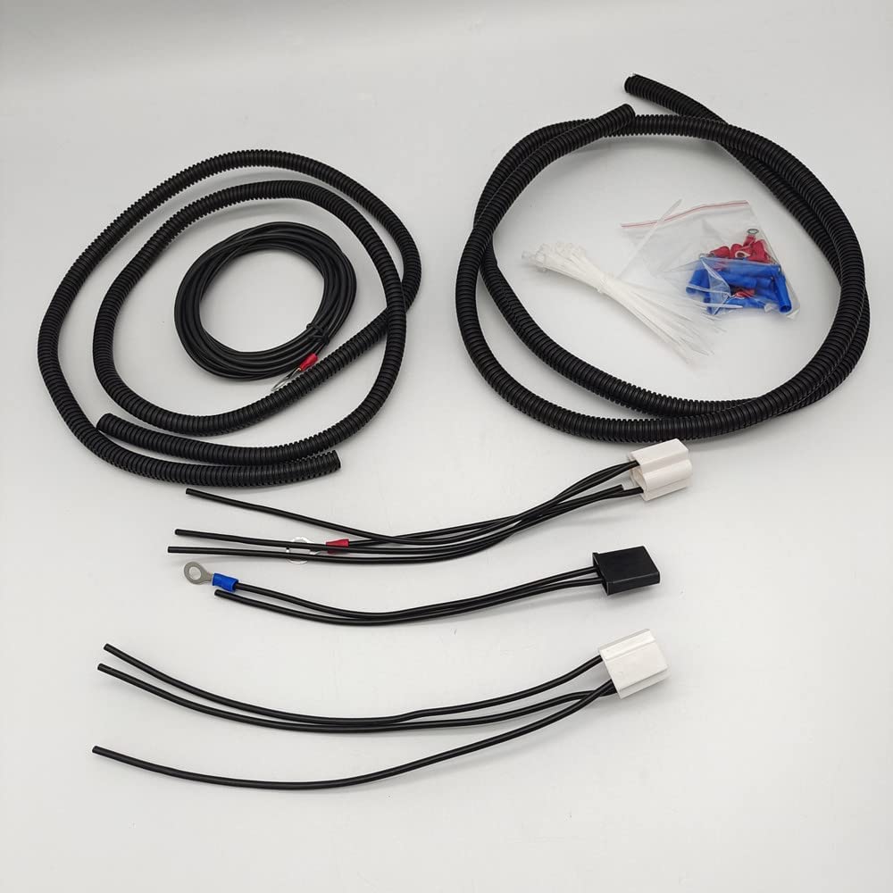 WZruibo harness installed in hot rod engine bay showing clean professional look